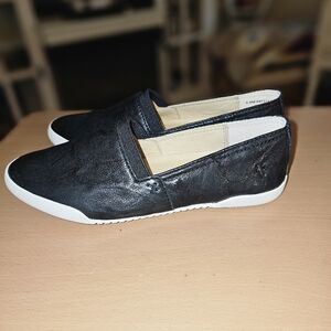 FRYE Black Slipons Flats Athletic Comfort Size 5.5 BRAND NEW!!